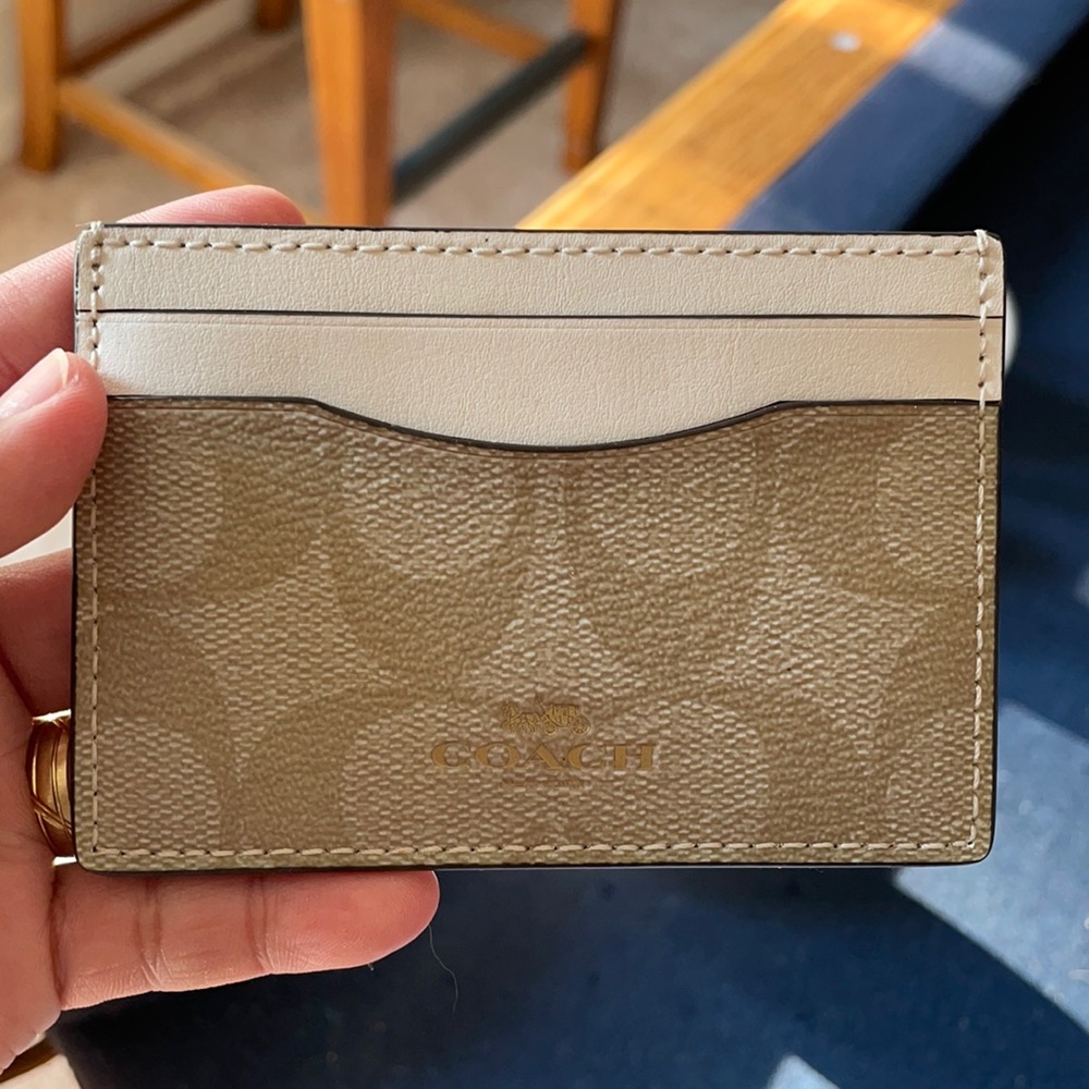 COACH card holder